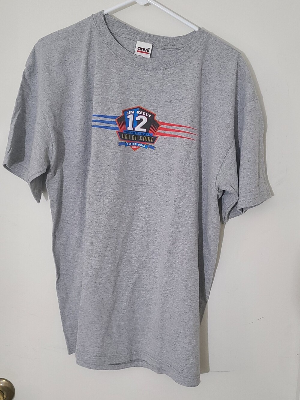 Vintage Buffalo Bills Jim Kelly 2002 Hall Of Fame Shirt XL